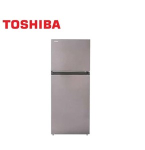 Toshiba Midea refrigerator, 411 liters, dark silver inverter