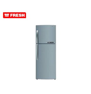 Fresh refrigerator, 369 liters, stainless steel plasma