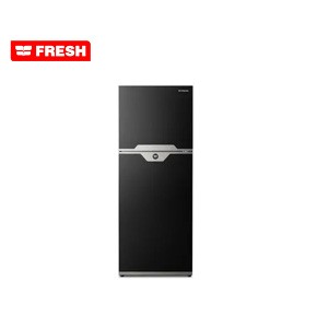 Fresh refrigerator, 471 liters, inverter, Modena digital, plasma, bluetooth, black, glass door