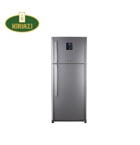 Kiriazi refrigerator, 690 liters, premier digital, plasma, silver