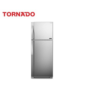 Tornado refrigerator, 450 liters, silver