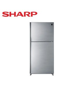 Sharp refrigerator, 538 liters, digital inverter, plasma, silver, glass door