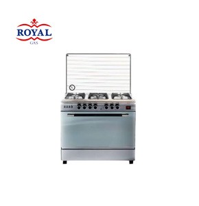 Royal Gas Perfect stove, 5 burners, 90 cm, digital cast, fan, full safety