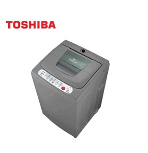 Toshiba washing machine, top automatic, 8 kg, silver