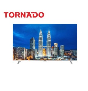 TORNADO 4K Frameless TV 65 Inch Android Built-In Receiver